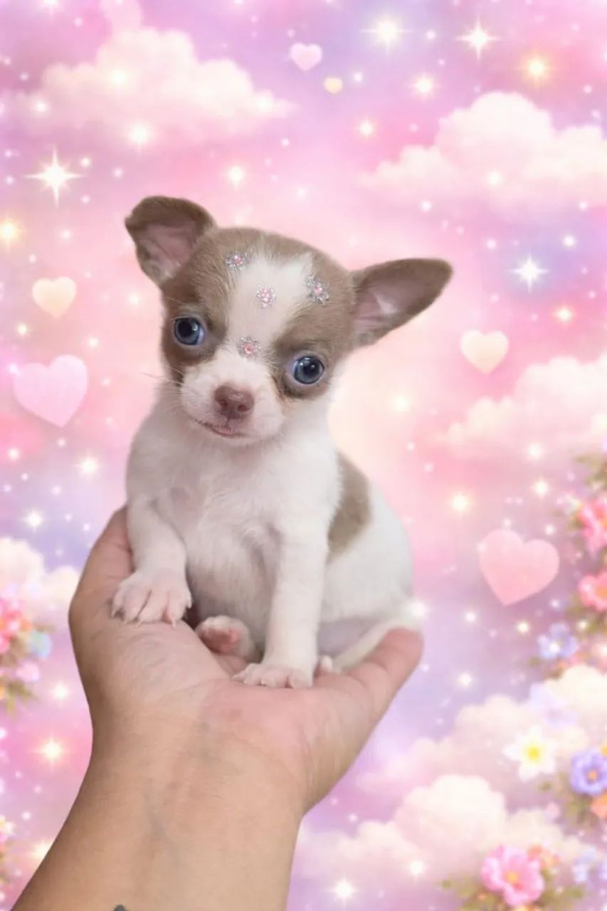 Chihuahua  fêmea pelo curto Lilac 