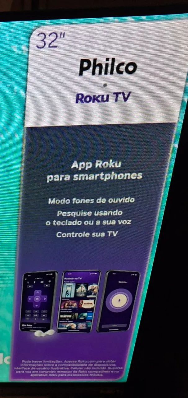 TV smart Roku 32 polegadas - Foto 3