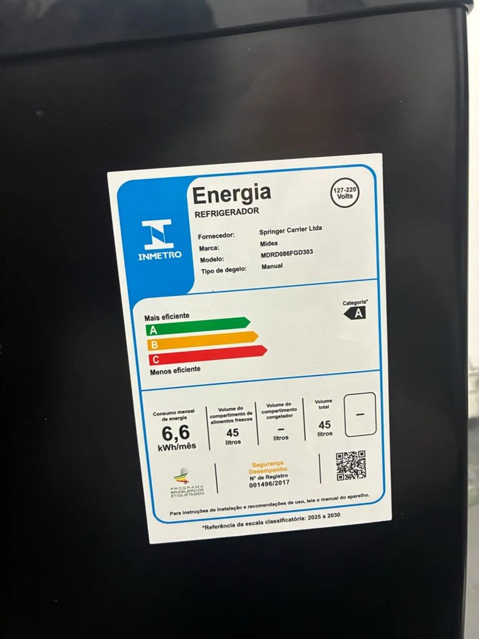 Frigobar Midea 45L Inverter - Foto 2