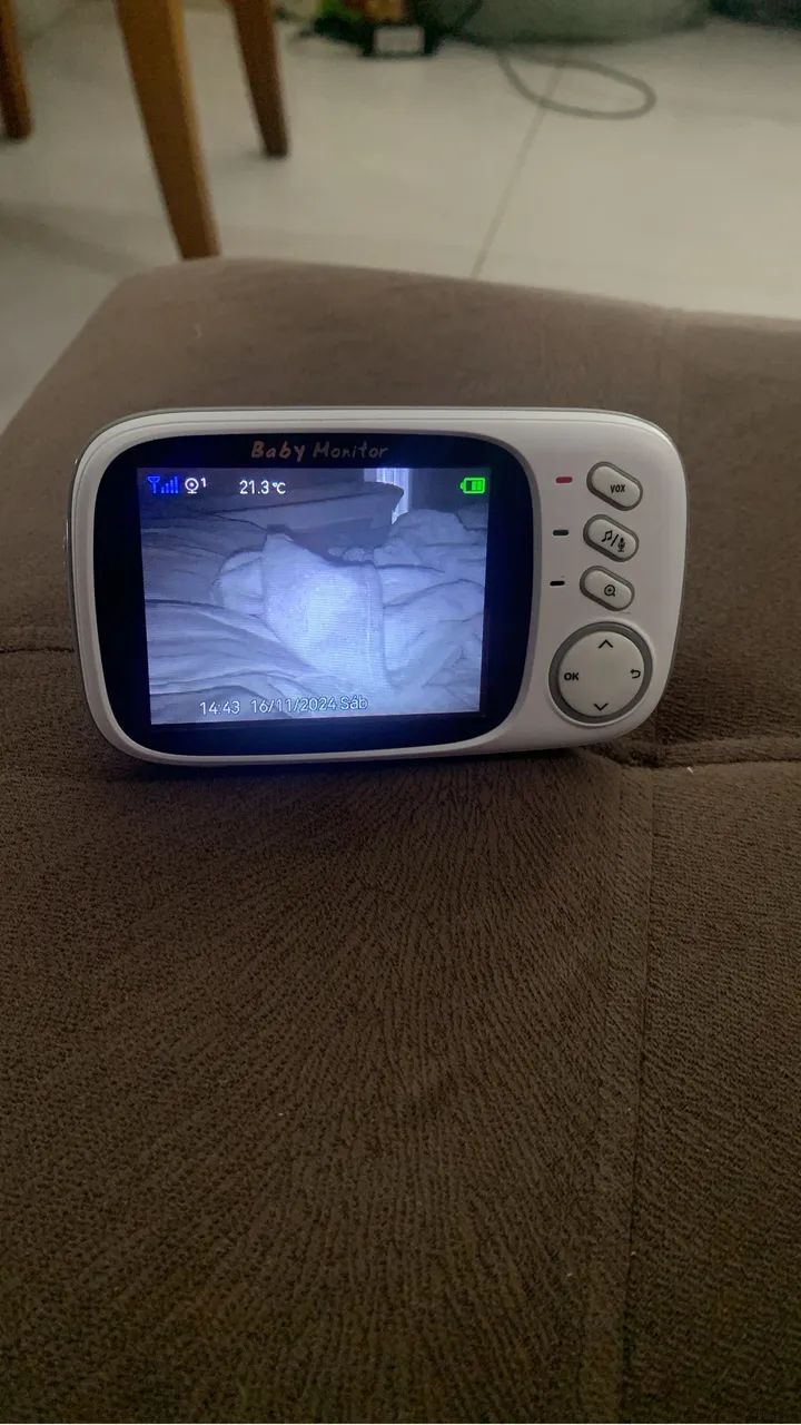 baba eletronica visão noturna vb603 video voz camera sem fio - Foto 3