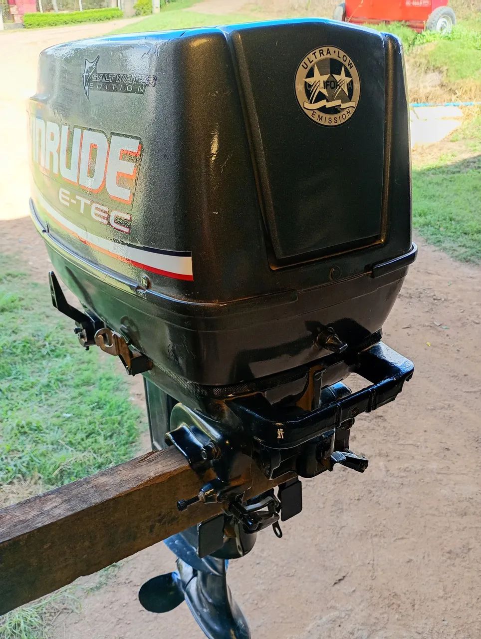 Motor 40 HP d lancha barco d popa Ibiúna sp  - Foto 4