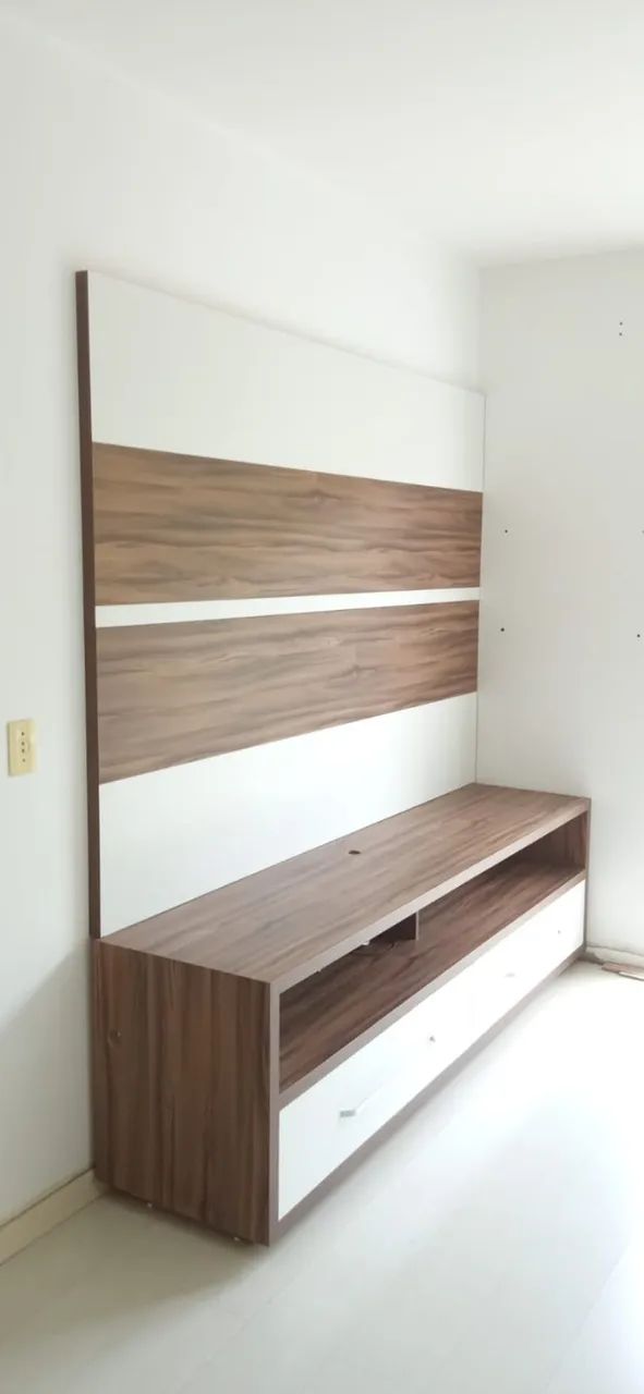 TV Panel with Rack, 4 cm MDF64962678944258123