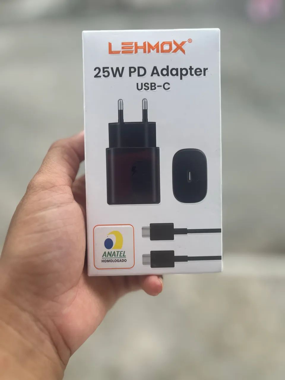Carregador tipo C 25w turbo - ENTREGA A DOMICÍLIO 