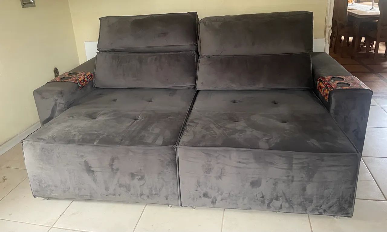 Sofá reclinável retrátil  - Foto 3