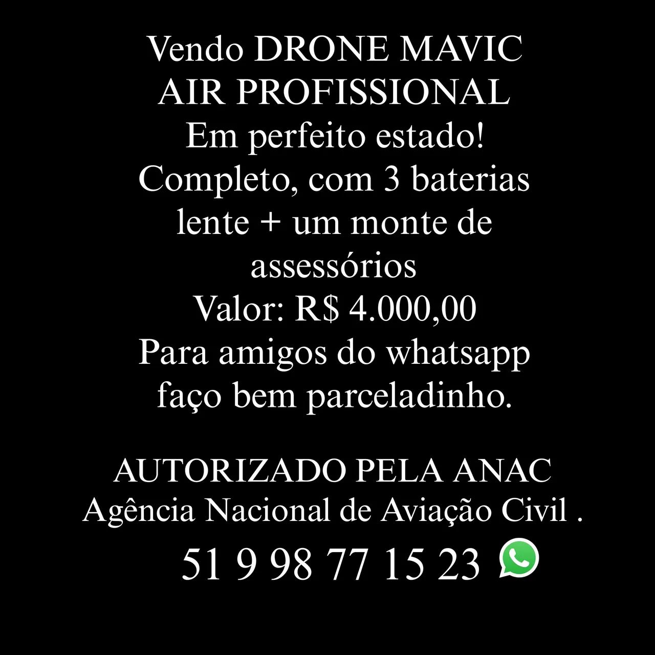Drone Mavic Air Profissional  - Foto 2