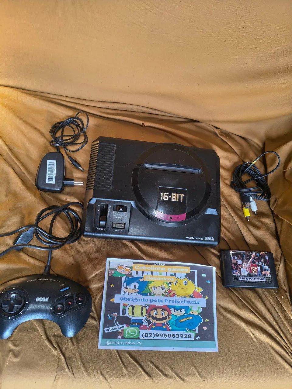 Mega drive completo funcionando normalmente  - Foto 2