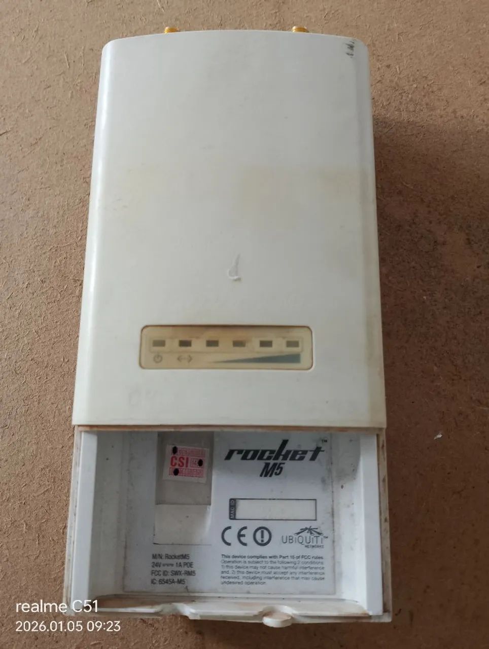 Ubiquiti Rocket m5 duas peças lacrada  - Foto 2