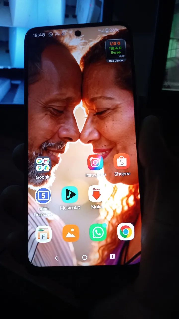 Troco celular moto G35 por celular Samsung  - Foto 3