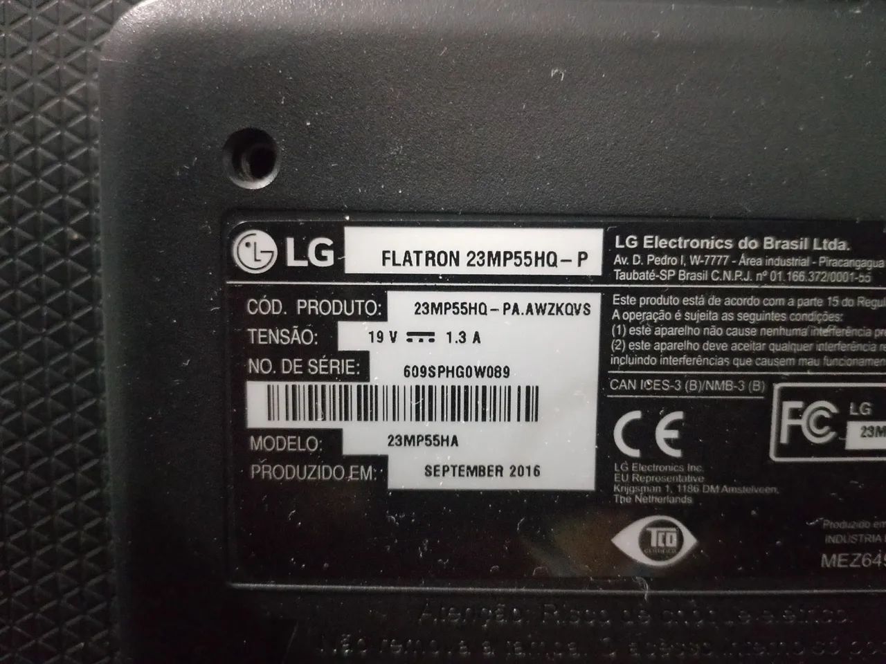 Monitor 23 polegadas LG quebra galho  - Foto 3