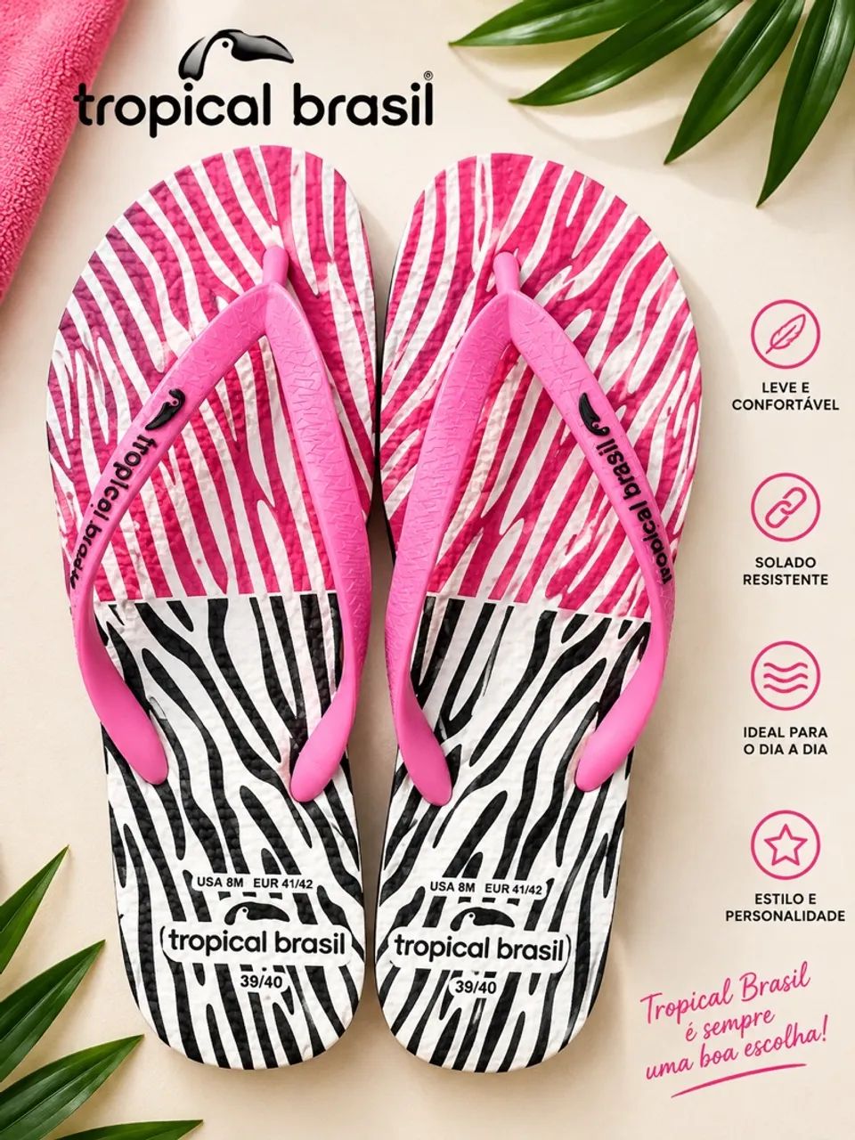 Chinelo - Tropical Brasil 