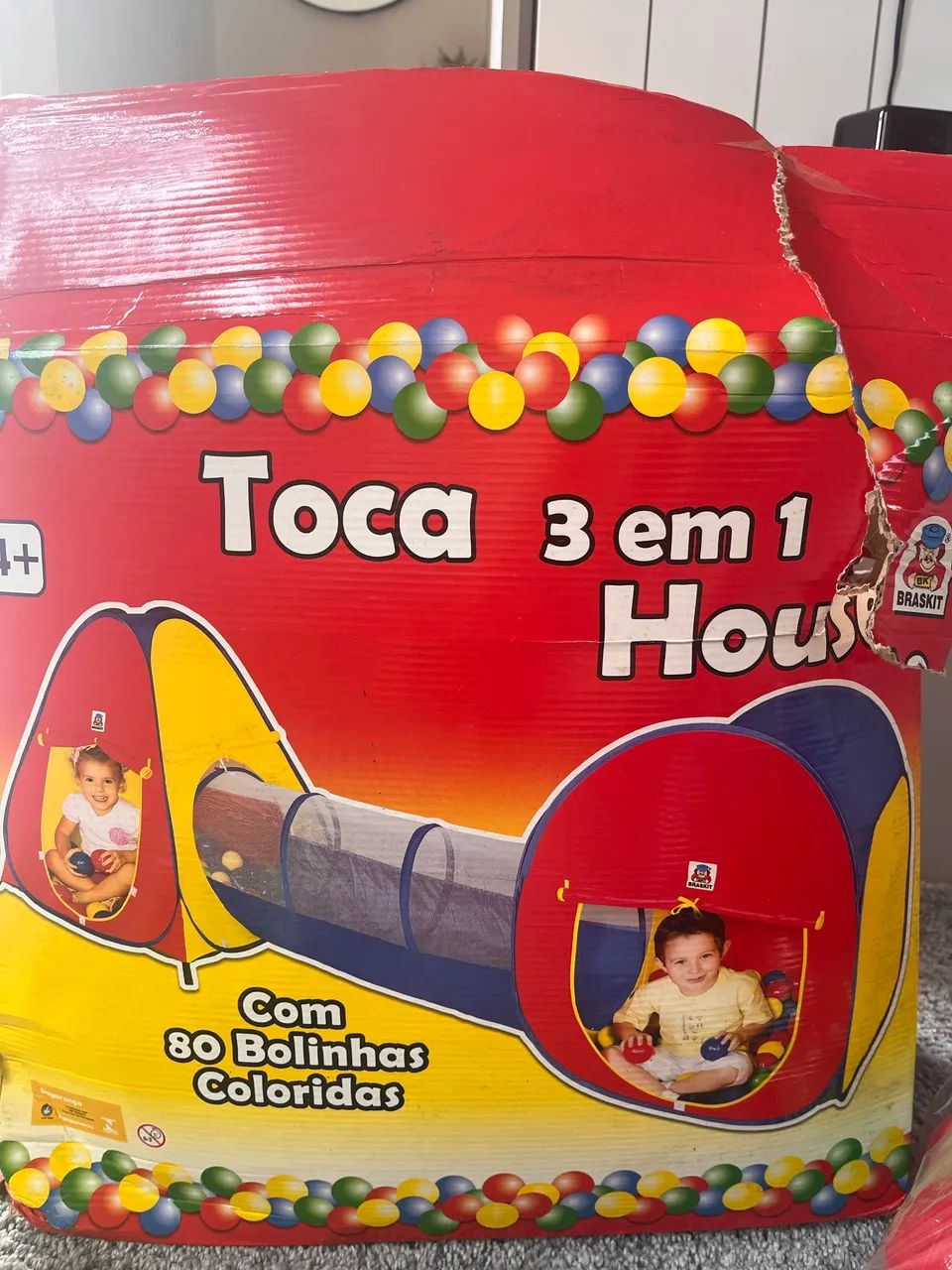 Cabana com bolinhas