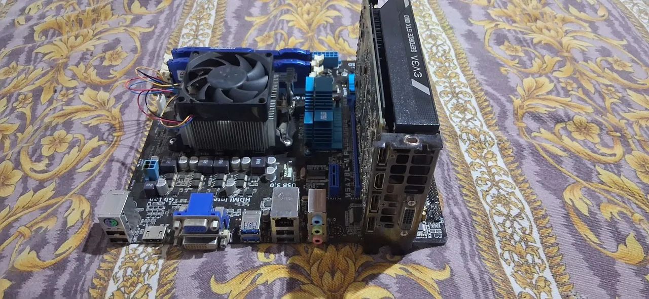 PLACA MÃE GAMER + GTX 1060 3GB - Foto 2