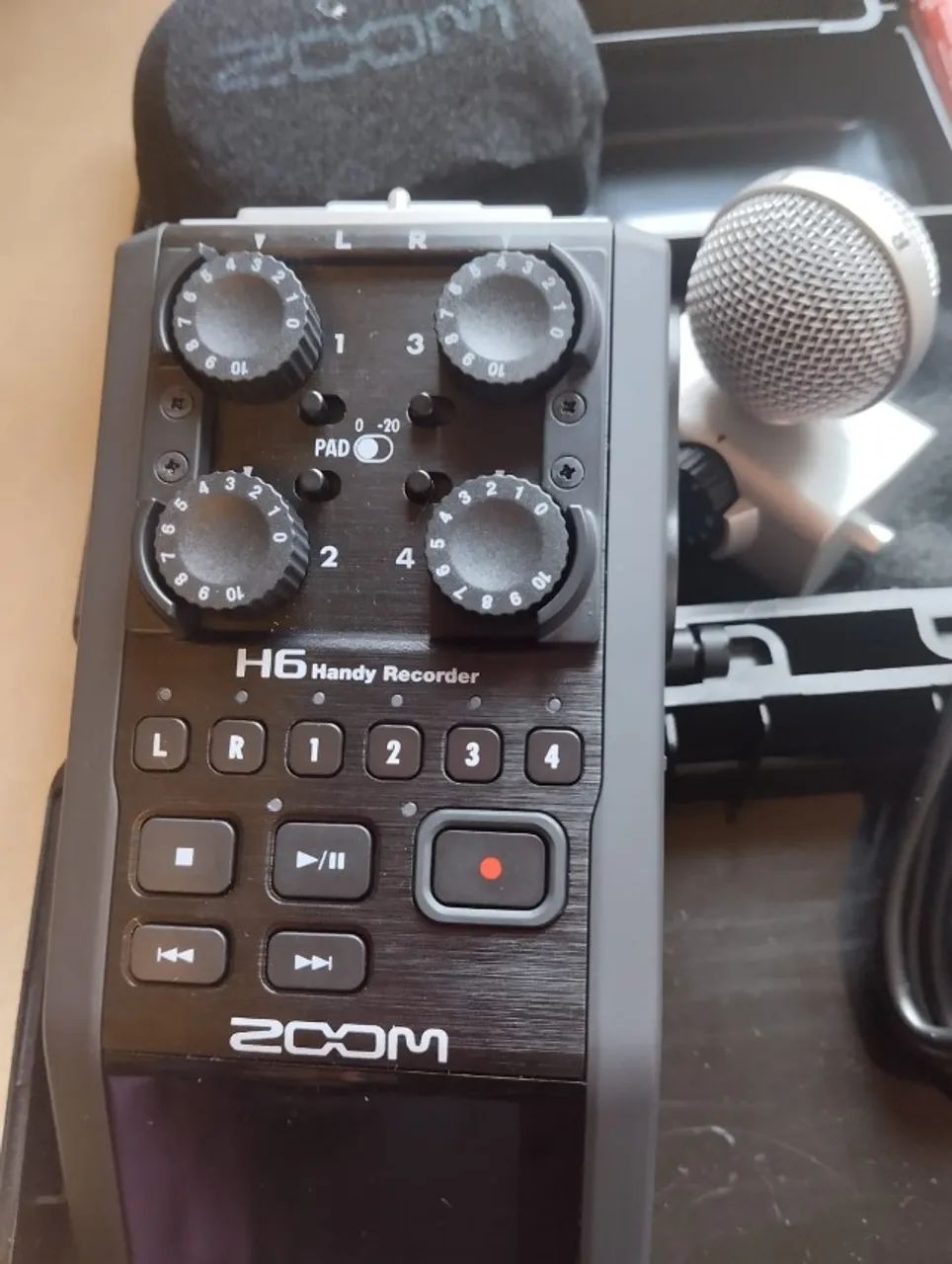 Gravador Zoom H6 Handy Recorder