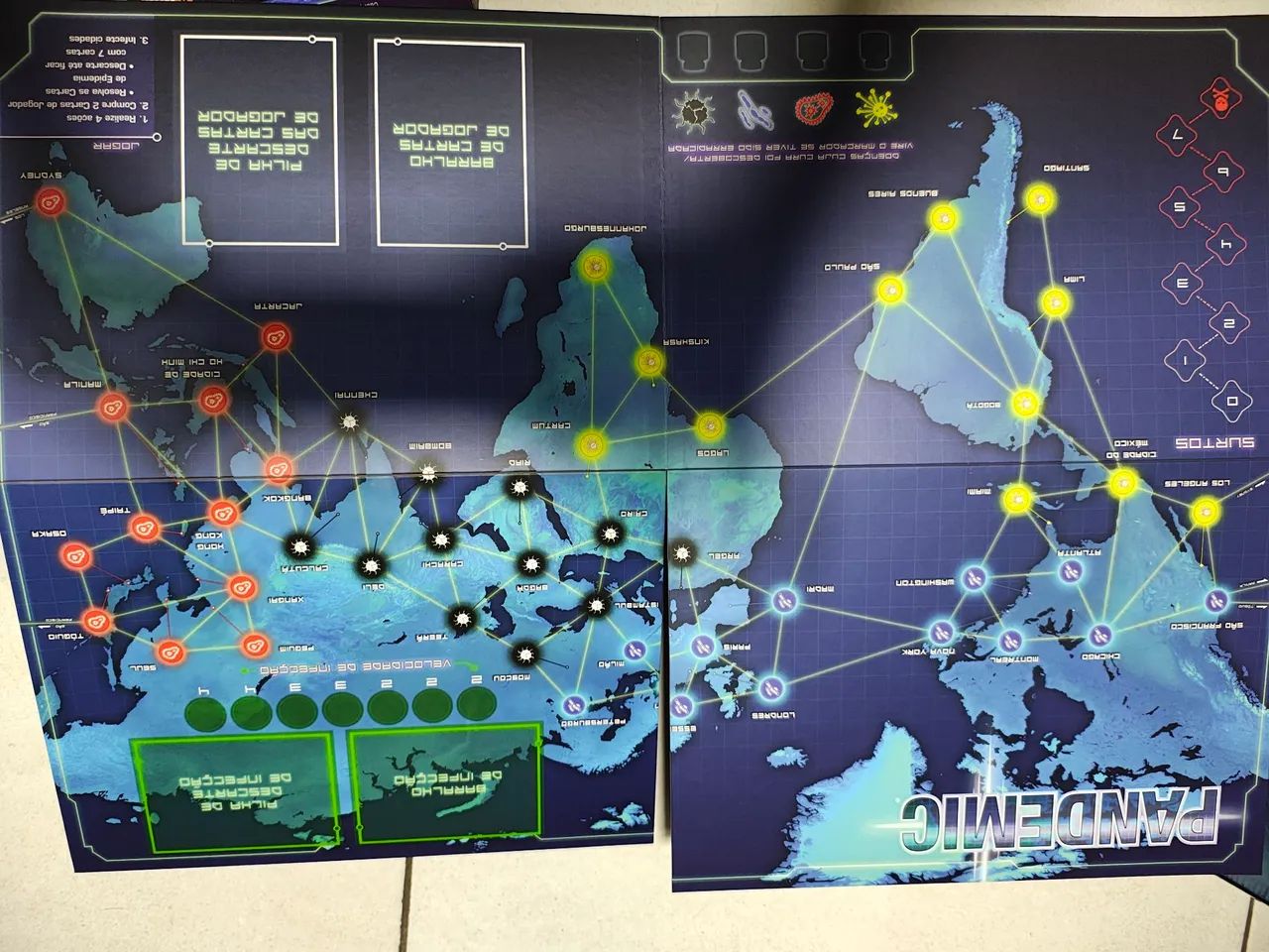 Jogo Pandemic - Foto 3