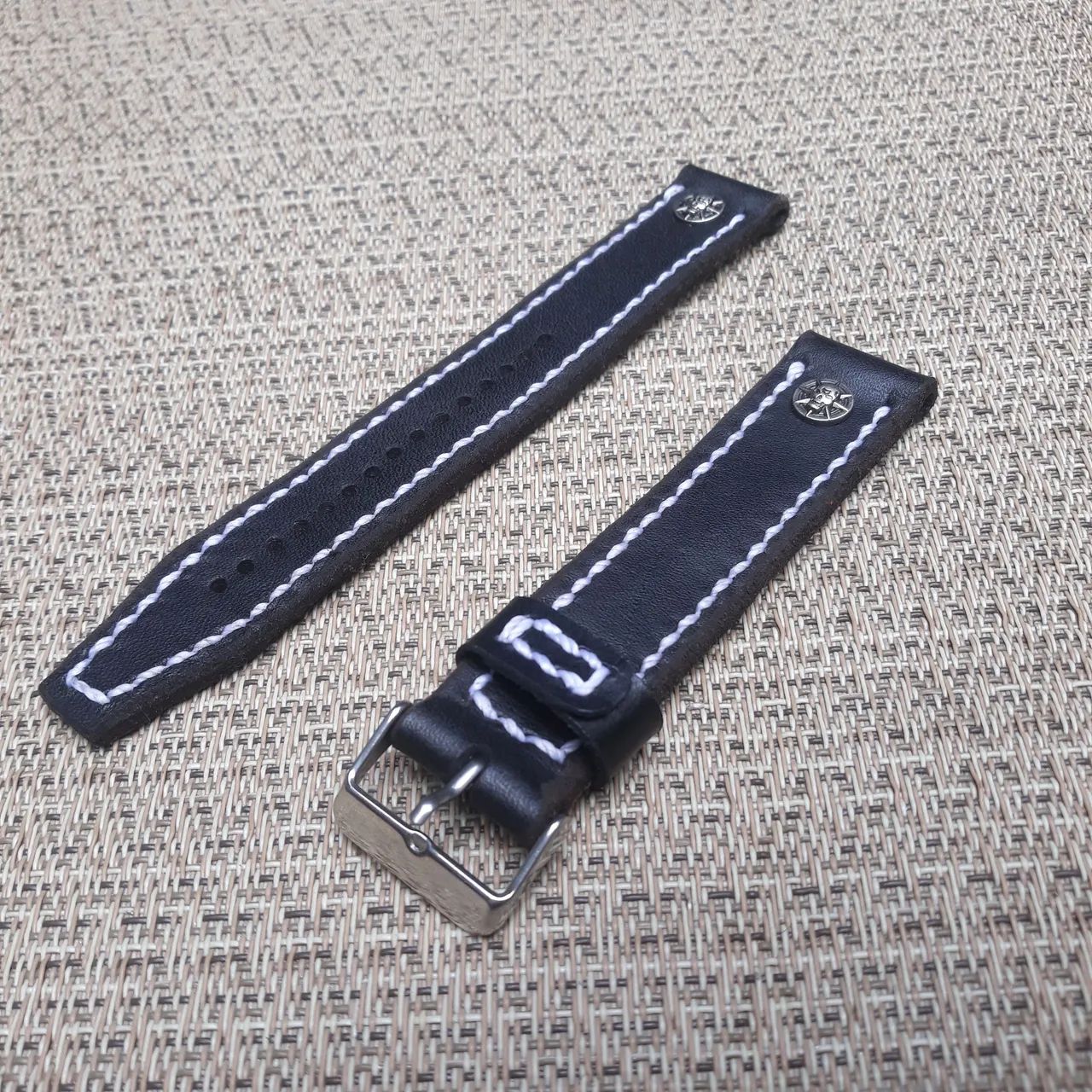 Pulseira de couro para relógio 