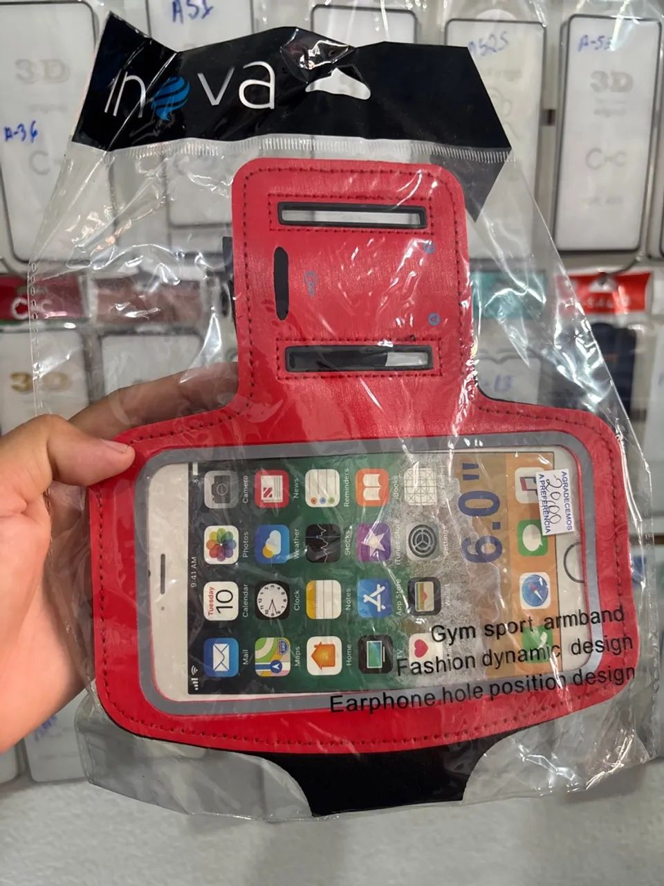 Braçadeira celular