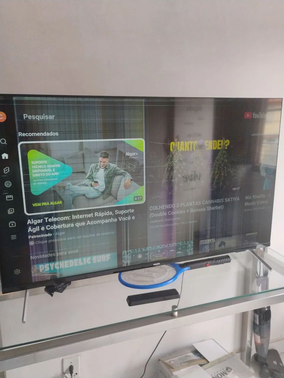 Tv para retirar peças 50 polegadas 