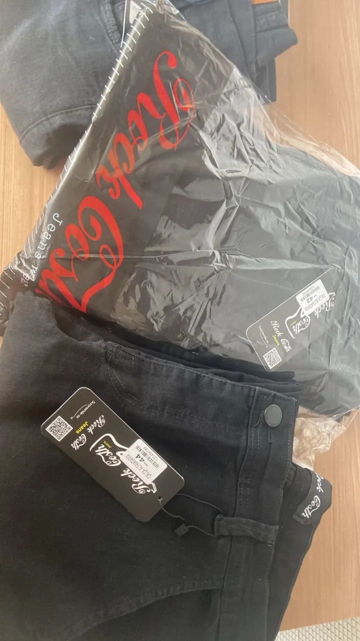 Calça jeans preta - Foto 3