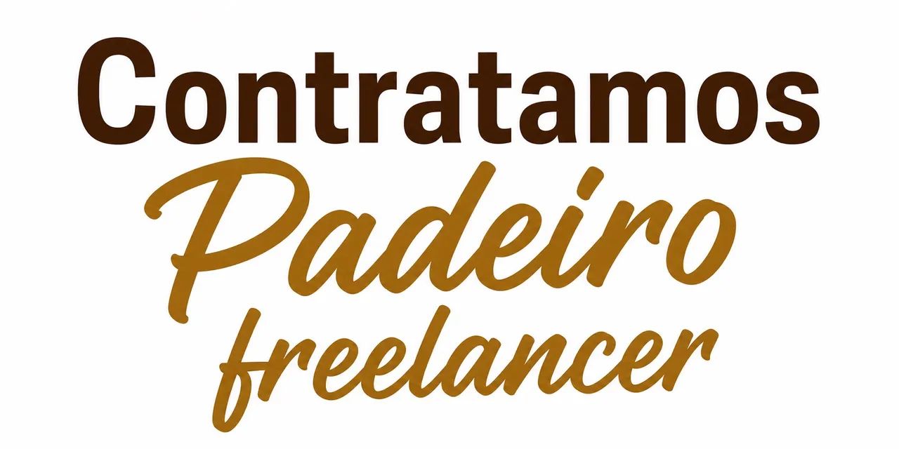 CONTRATAMOS PADEIRO FREELANCER 