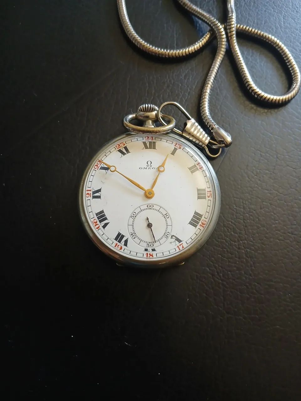 Lindo relogio de bolso ômega funcionando 100%  - Foto 2