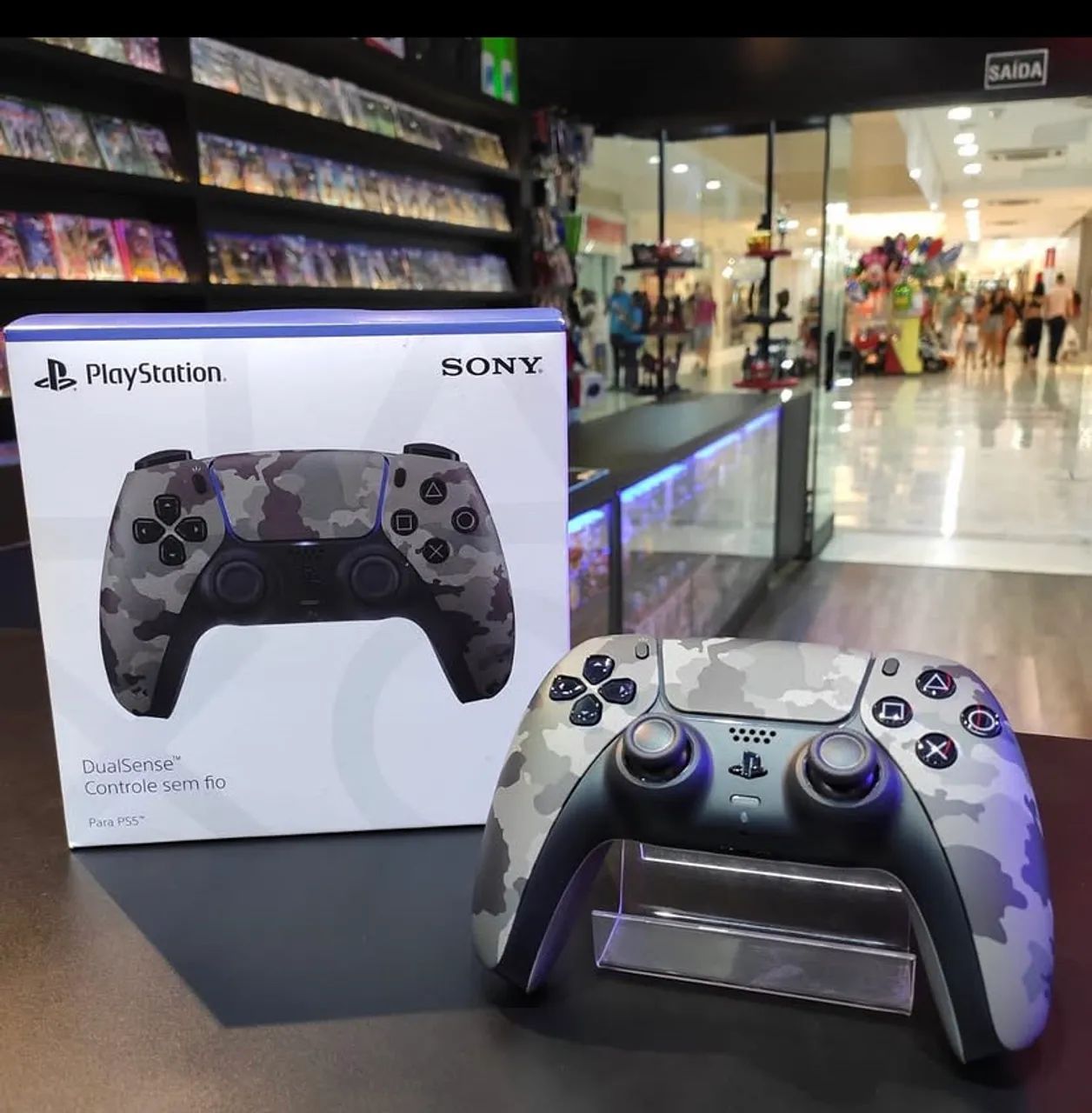 Controle PS5 NF Lacrados 1 Ano de Garantia! - Foto 2