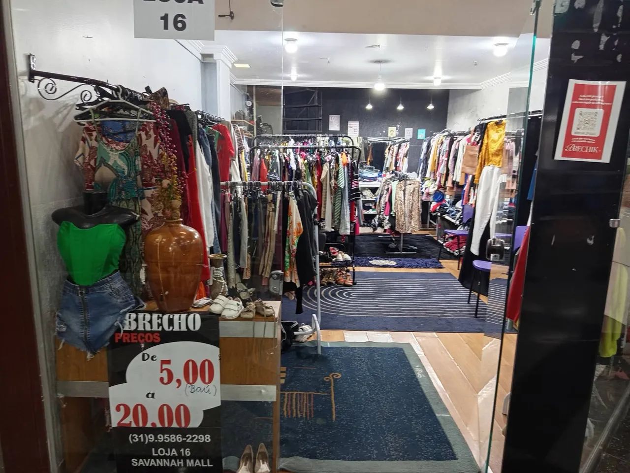Saldão para entrega da loja 