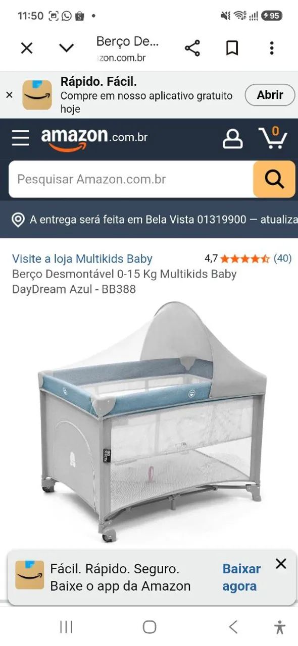 Berço para bebê  - Foto 2