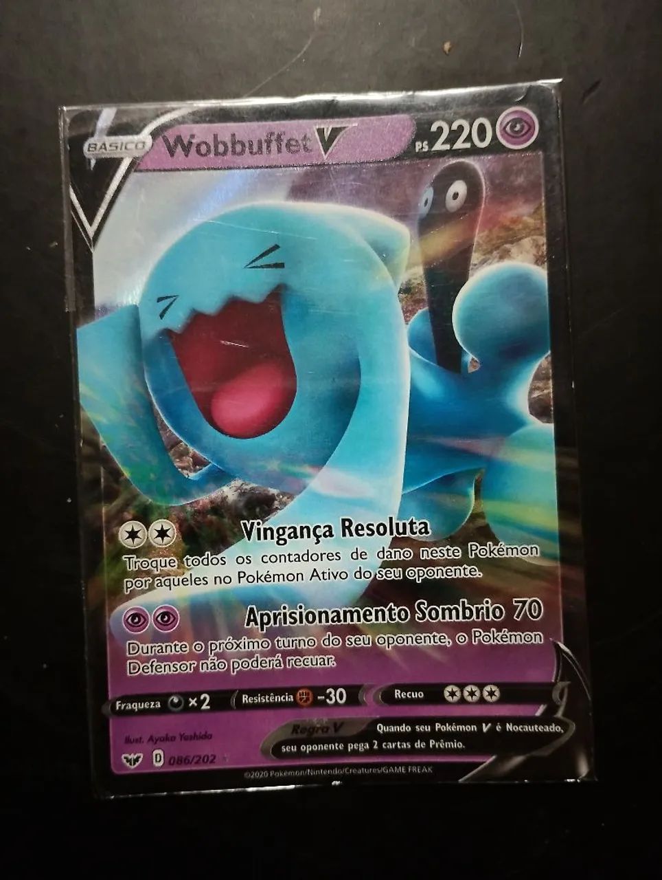 Vulpix De Alola V + Cinderace V + Wobbuffet V  - Foto 3