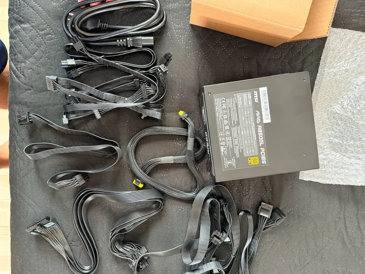 Fonte MSI MAG 850w Full Modular - Foto 5