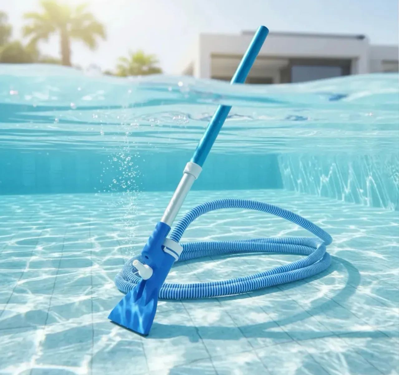 Piscina 3 mil litros com aspirador e flutuador de cloro - Foto 3