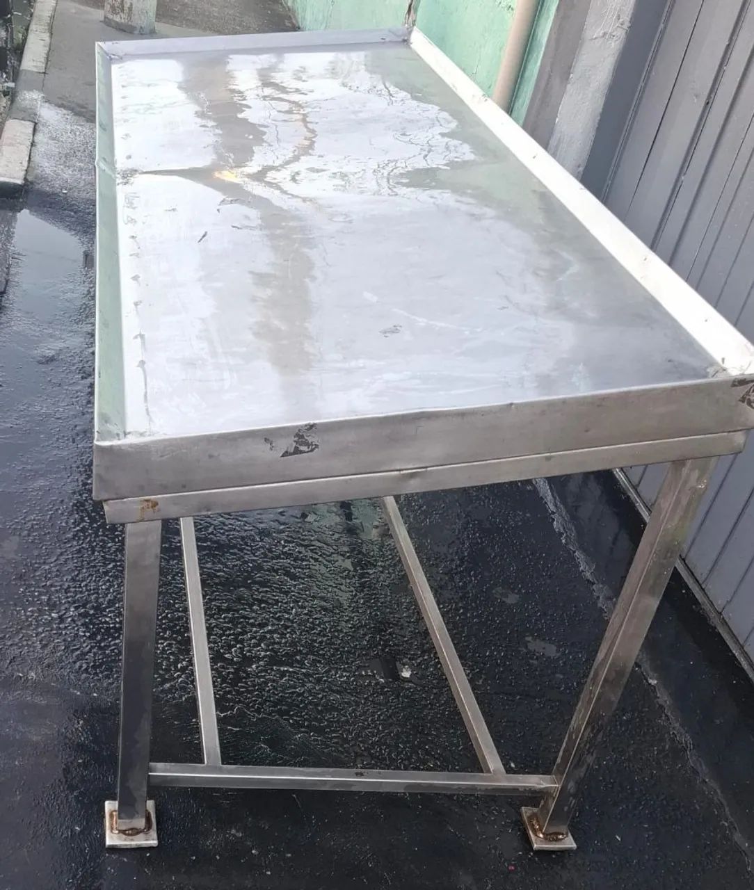 Mesa inox 2,60 largura  - Foto 2