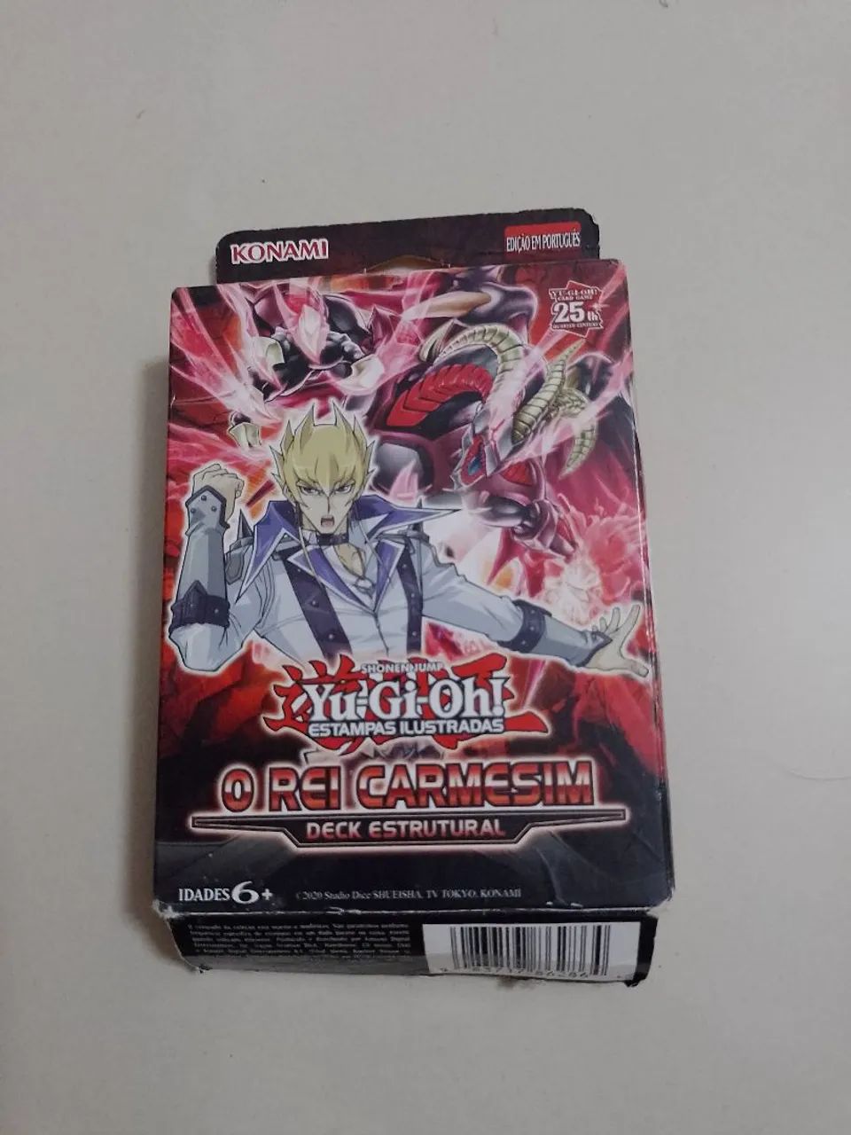 Yu GI oh Deck inicial: o rei carmesim