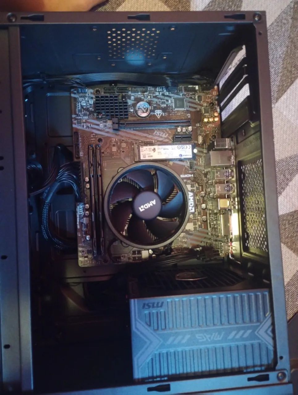 Ryzen 5 4600g, com vídeo integrado + cooler - Foto 3