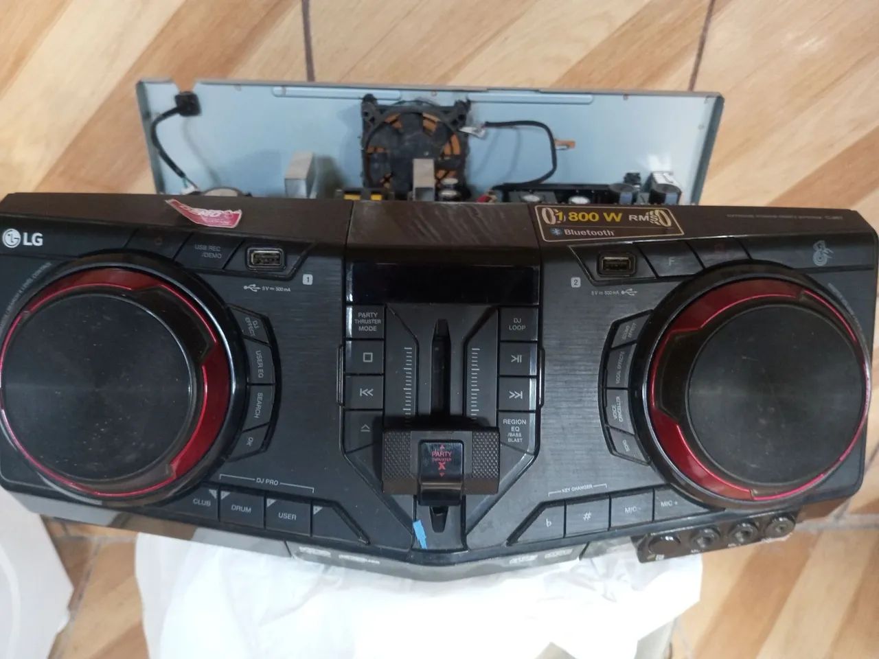 Placa de minisystem LG modelo CJ87 semi nova em bom estado de conservação. - Foto 2