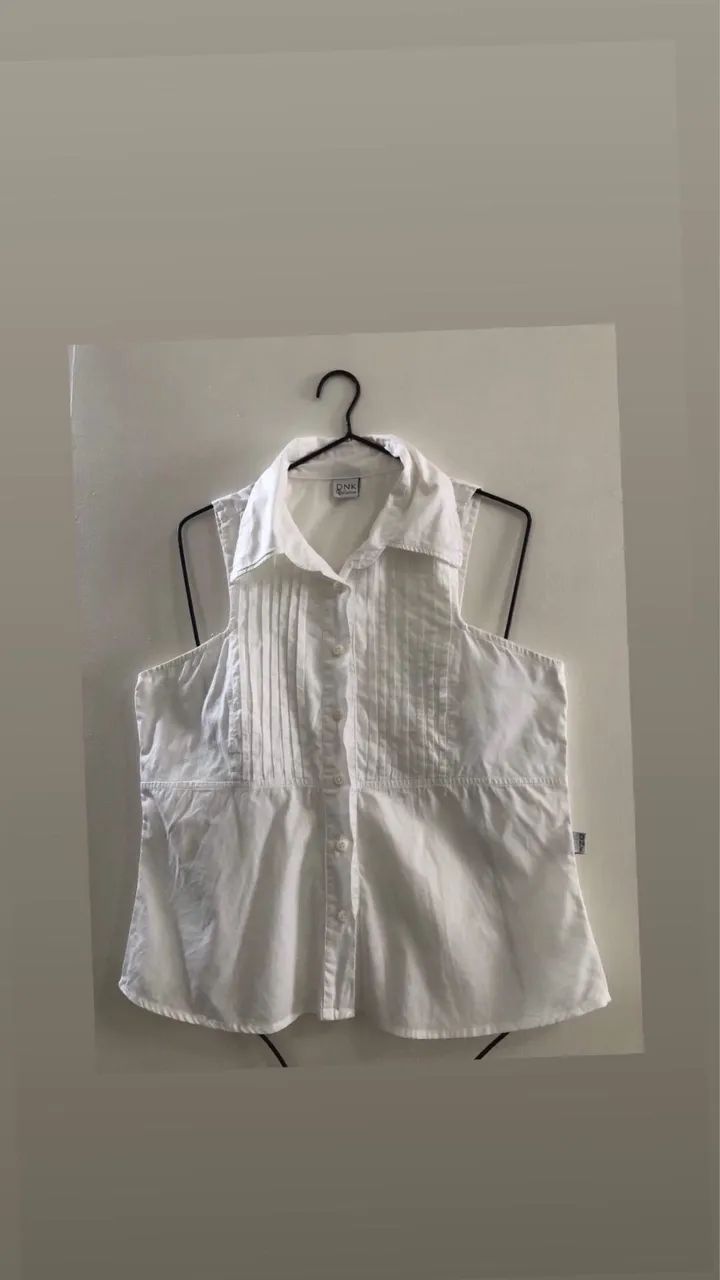 Blusa tamanho M cor branca