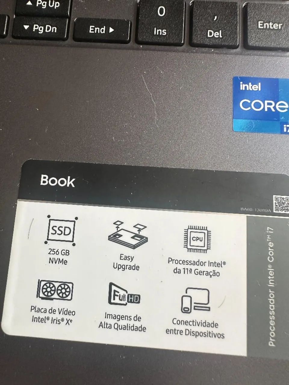 Notebook Samsung Core i7 11ª Gen - / Estado NOVO. - Foto 2