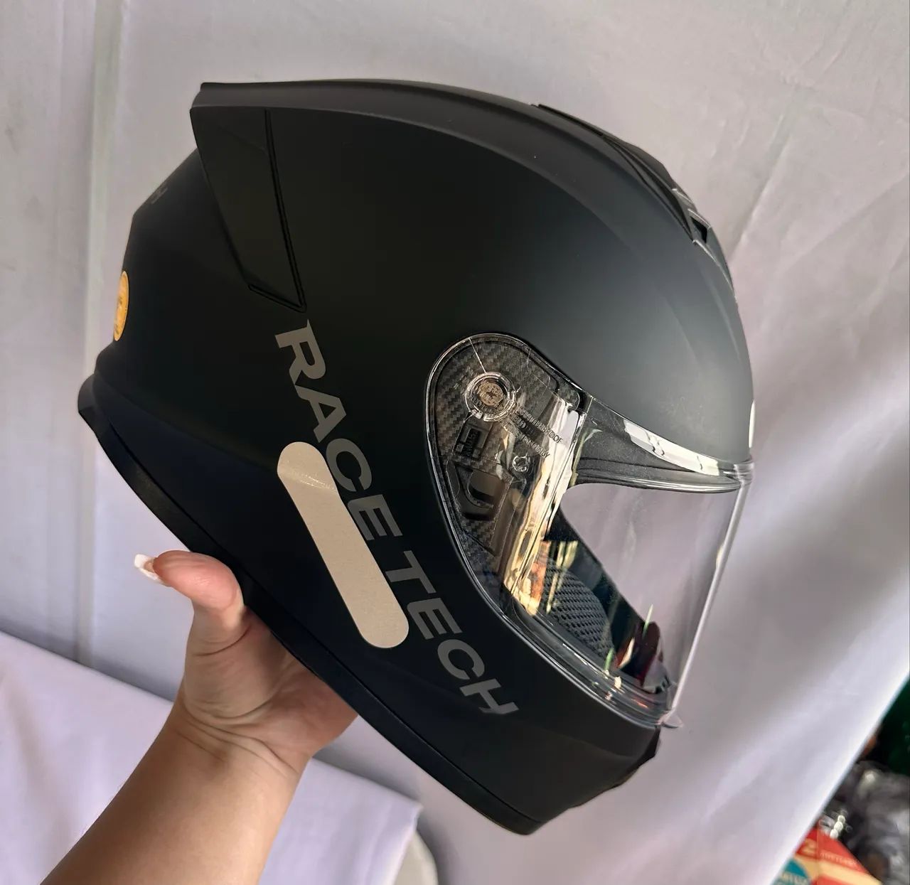 Capacete RACE TACH NOVO