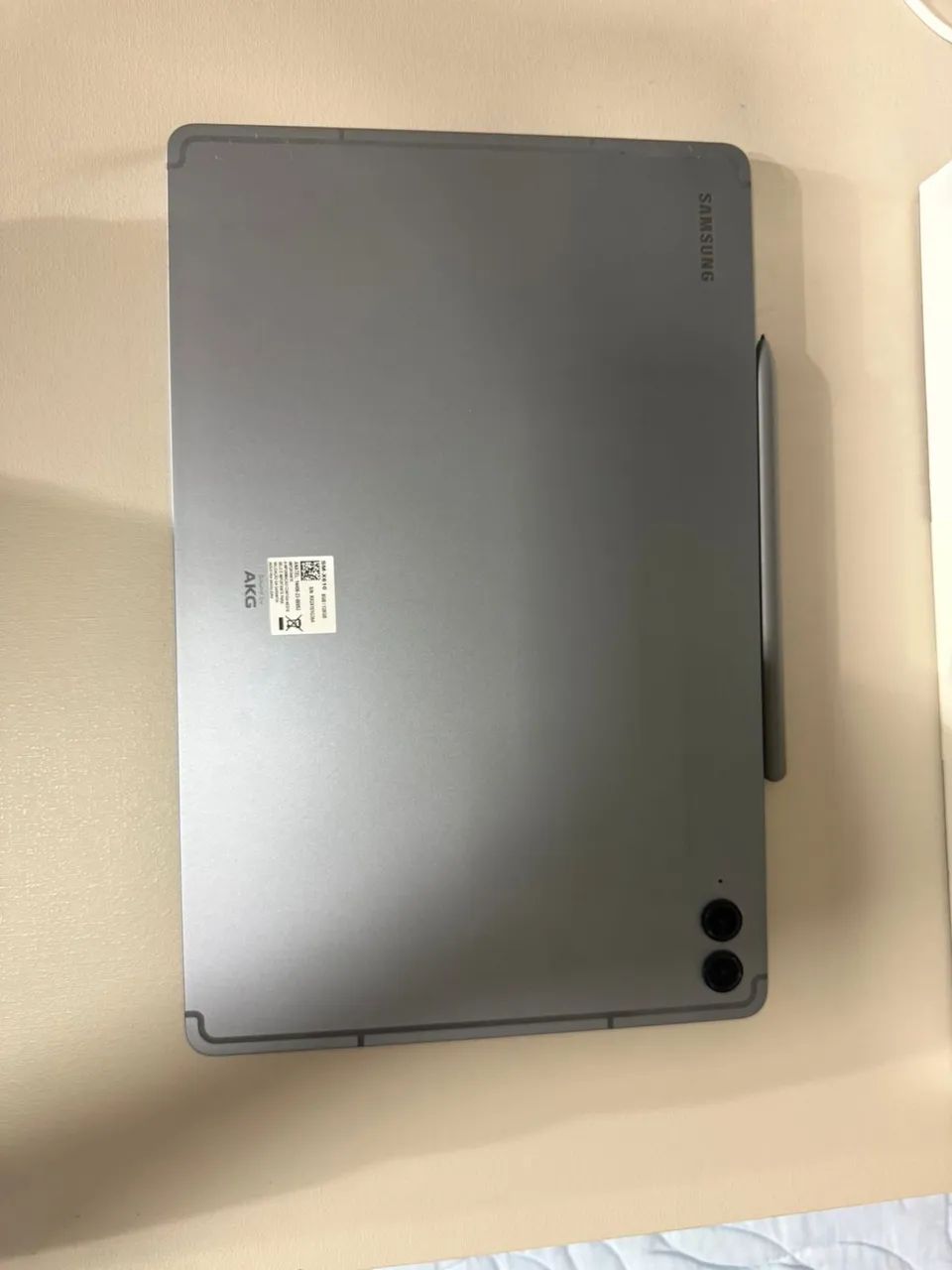 Samsung Galaxy Tab S9 FE Plus 128GB Cinza + S Pen Original