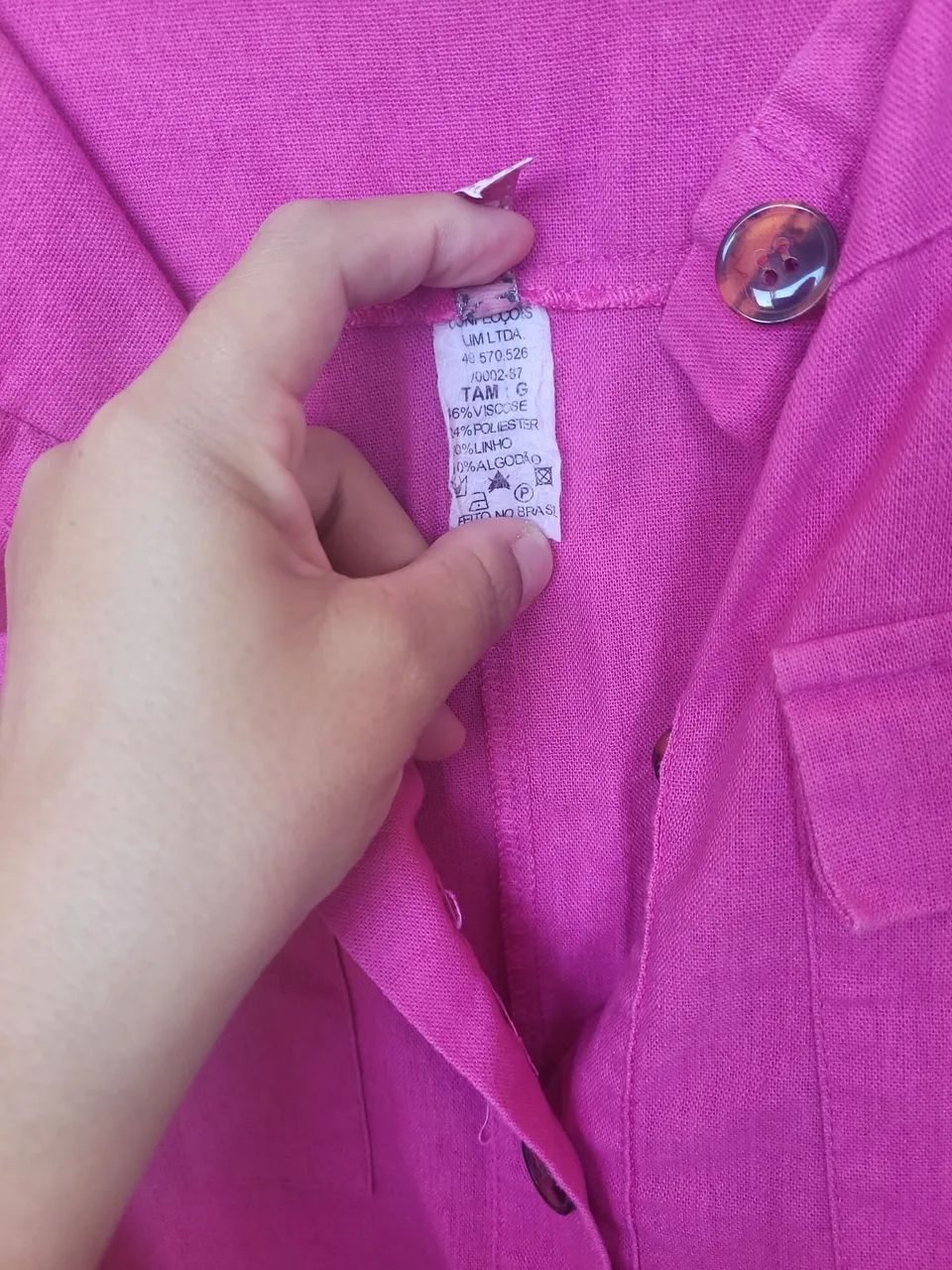 Saia midi rosa - Foto 4