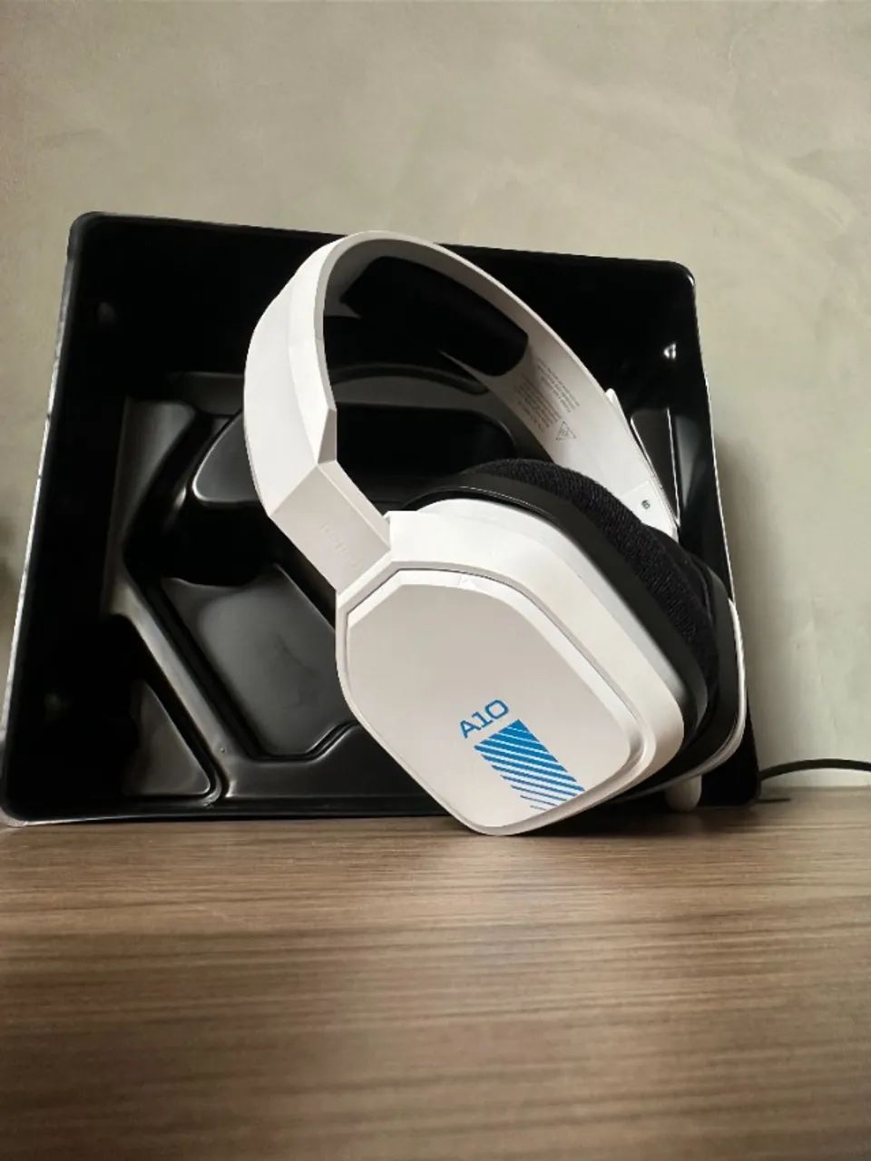 Headset Gamer Logitech Astro A10 (branco) - Foto 2