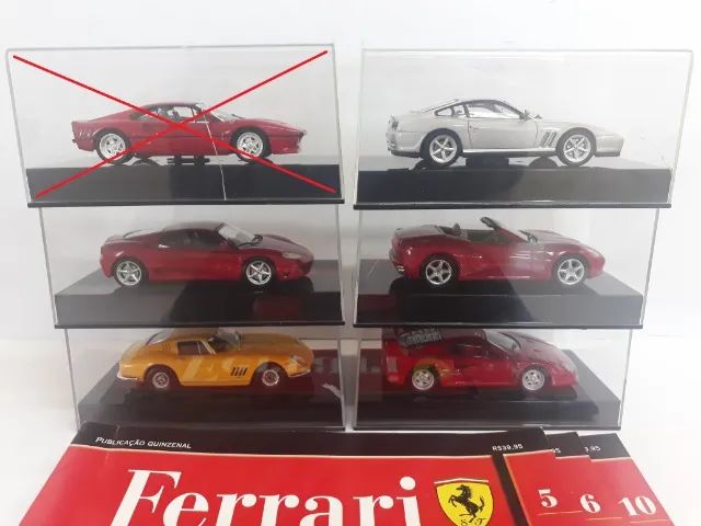 Coleção Ferrari Collection - Lote Avariado !! - Foto 2