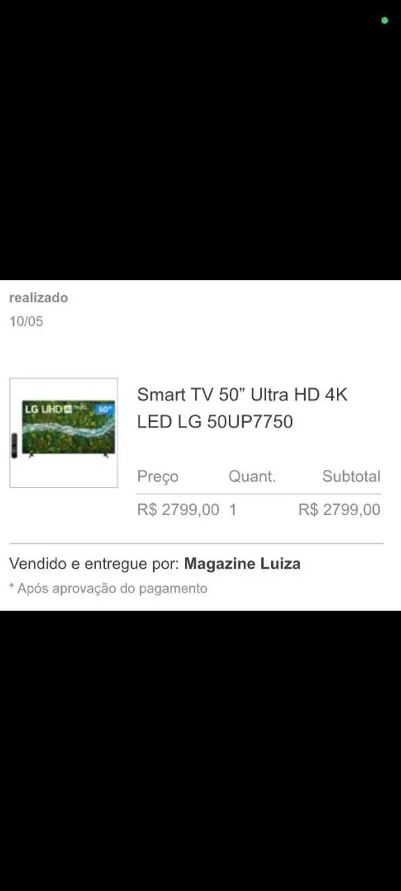 Smart TV 50" ultra HD 4k LED LG - Foto 2