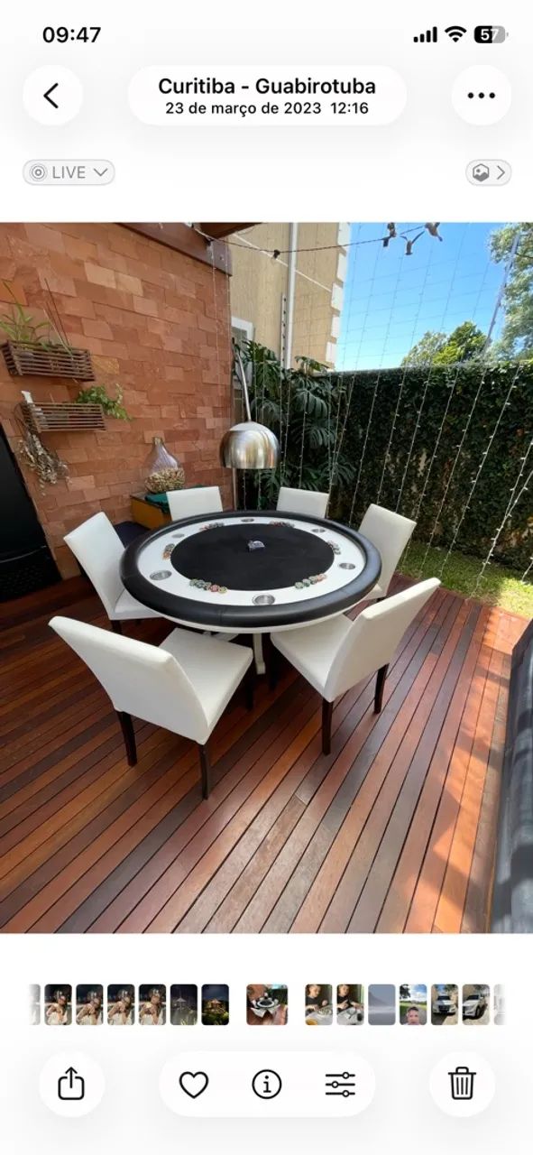 Mesa de Pôker 7Ball