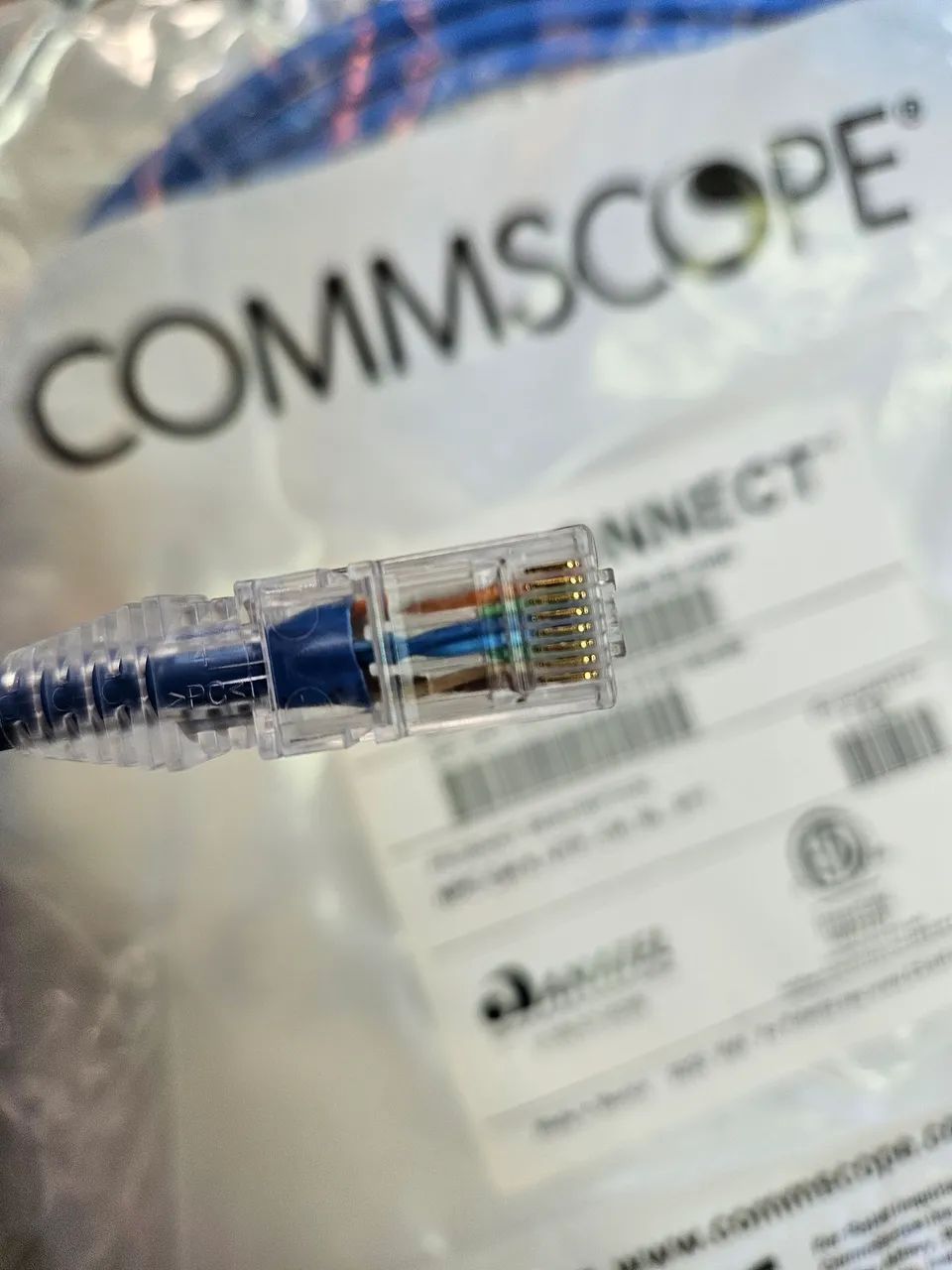 Path cord CommScope azul 2,5m - Foto 2