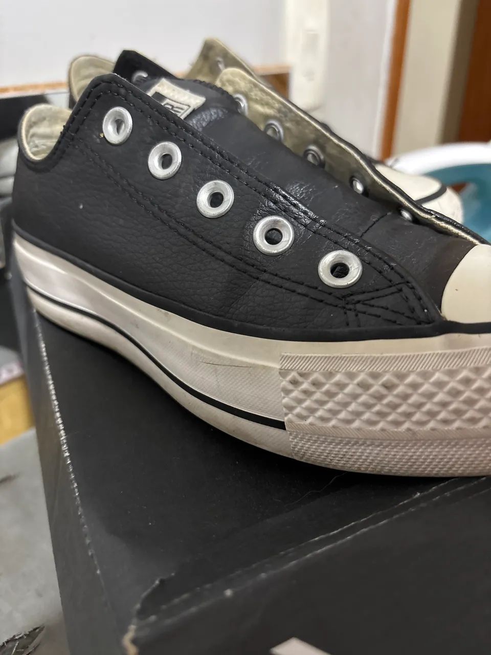Tênis Allstar Couro - Foto 3