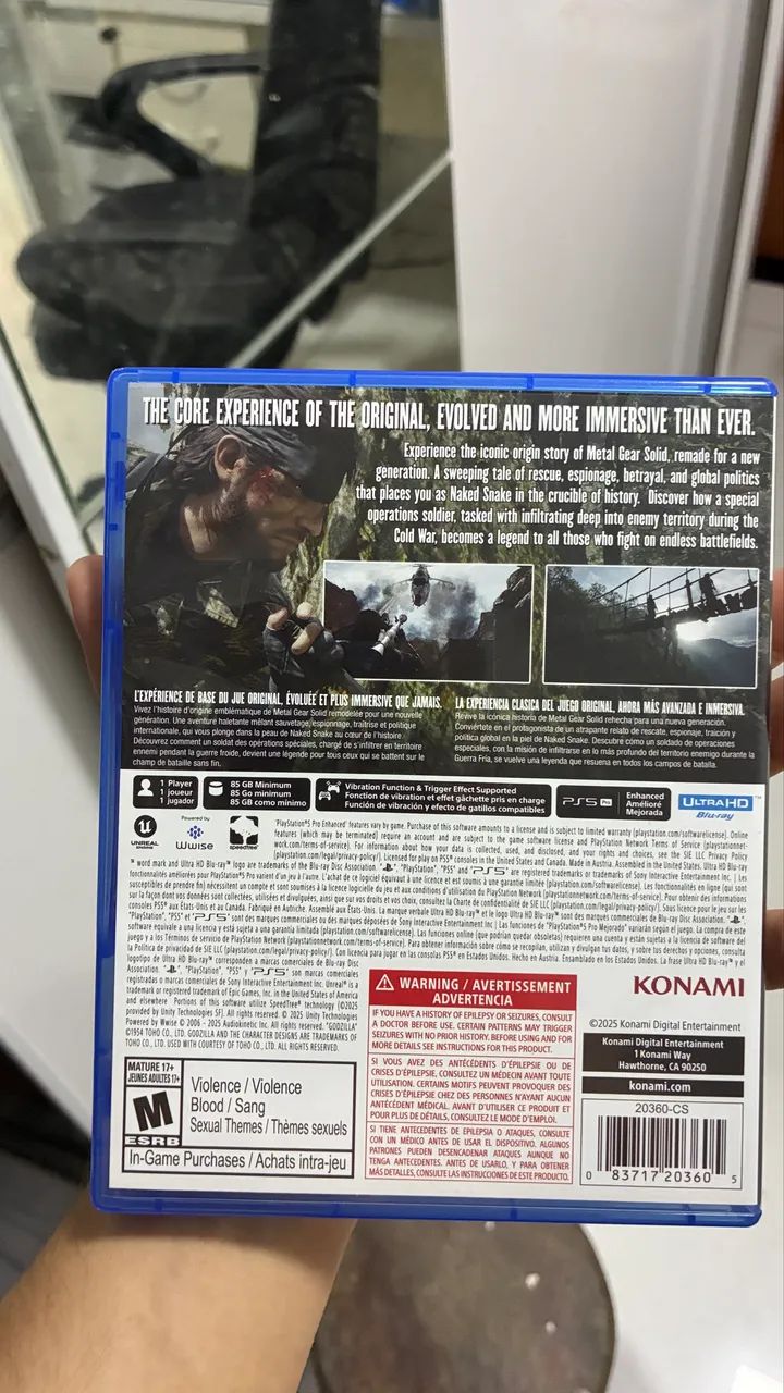 Metal gear solid delta ps5  - Foto 2