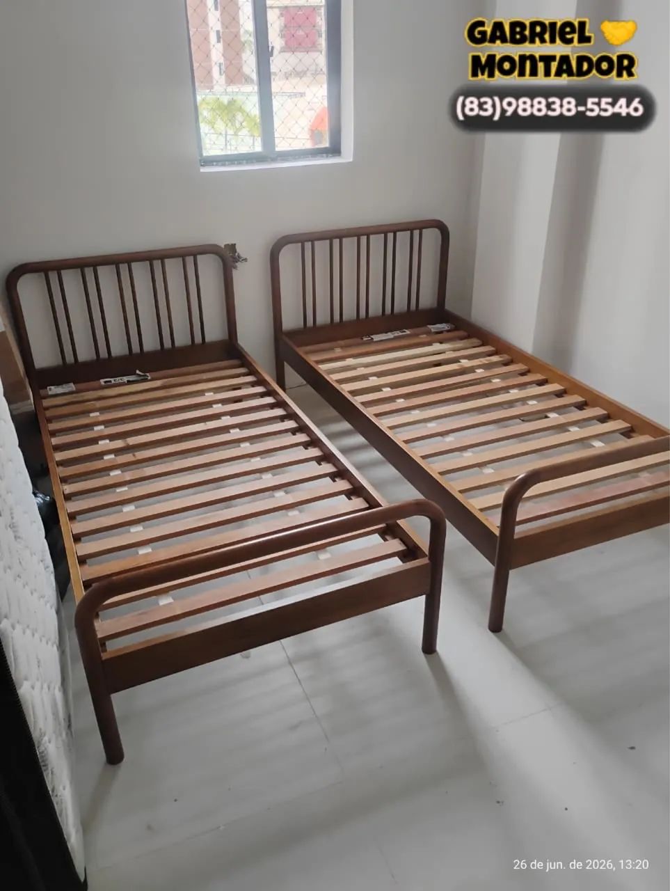 Cama Tok Stok solteira nova