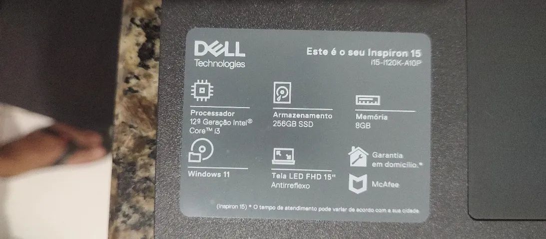 Notebook DELL Inspiron 15 i15-I120k- A10P - Foto 4