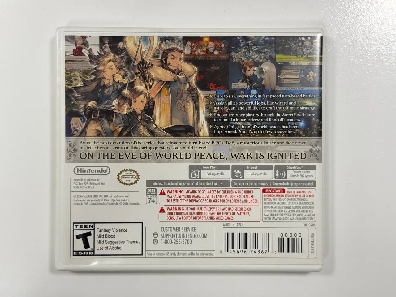 Bravely Second 3ds - Foto 2