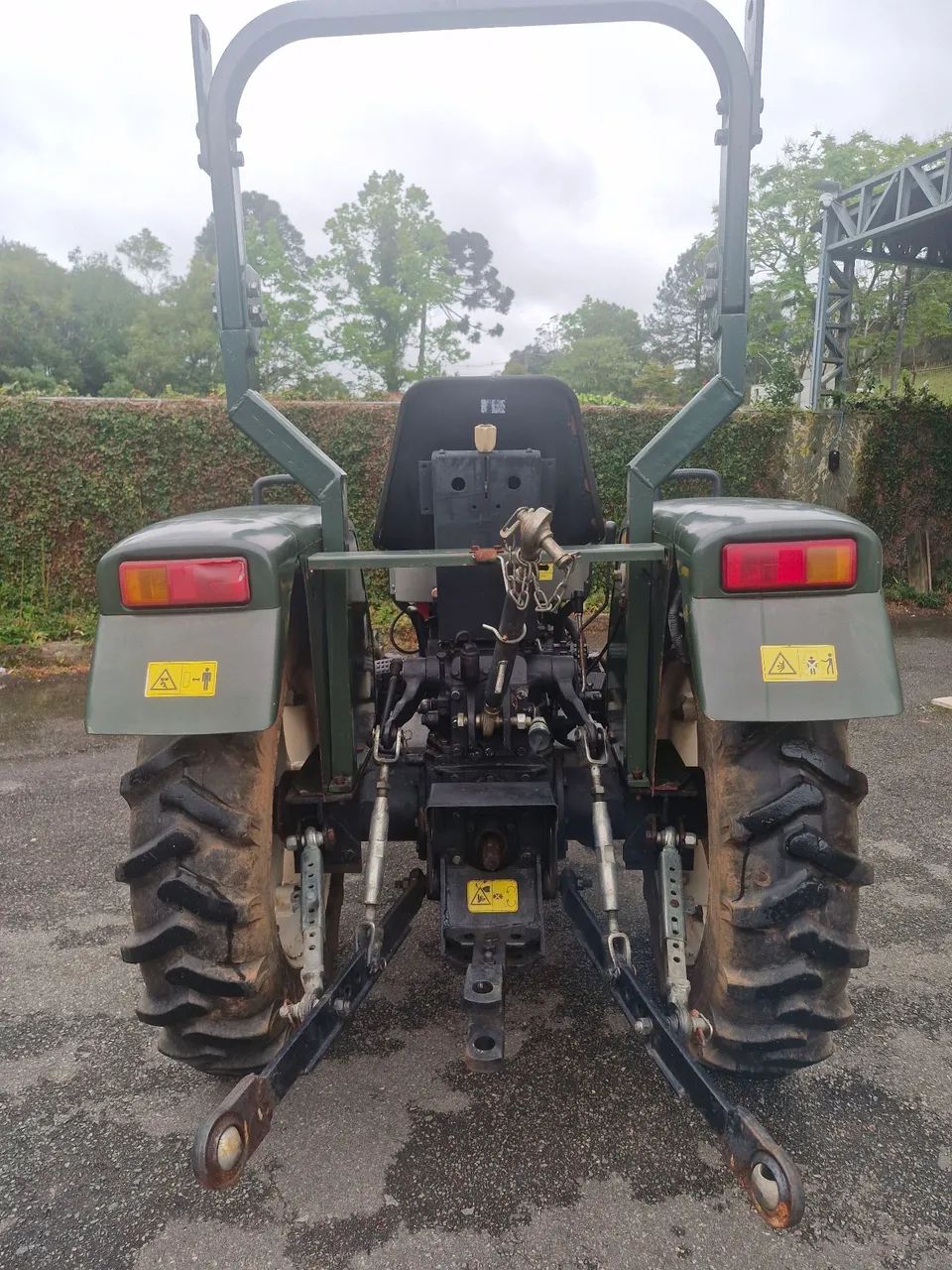 Trator microtrator 25hp 4x4 - Foto 5